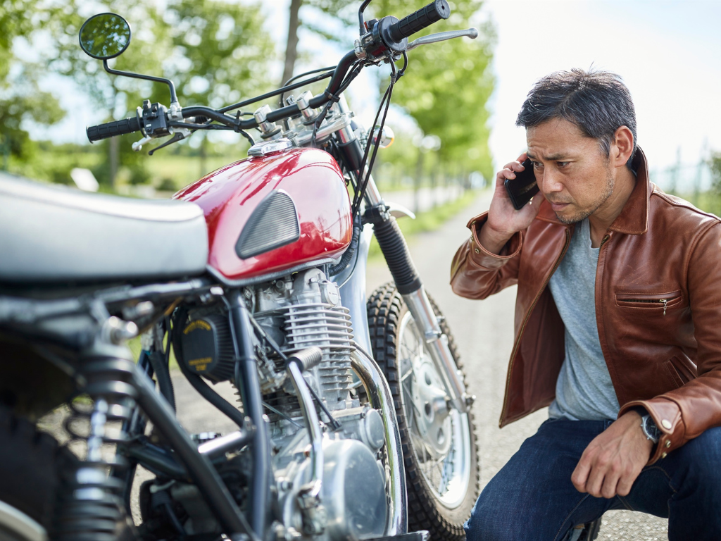 Motorcycle Roadside Assistance in Kim, Gujarat.