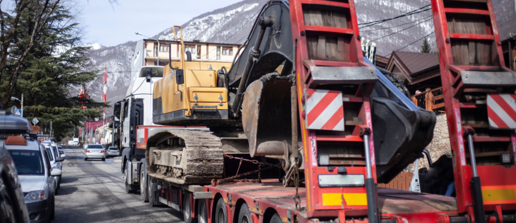 Large vehicle accident towing
