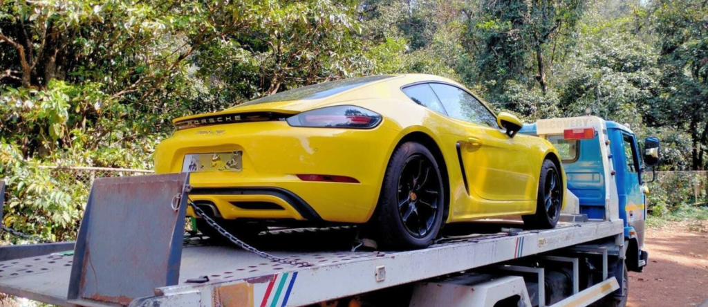 Porsche towing service Nadiad