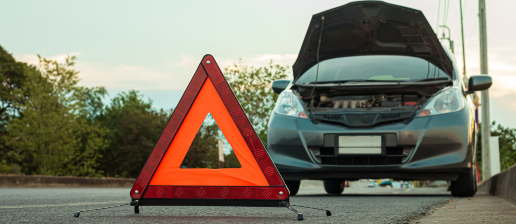 Breakdown and recovery near Surat