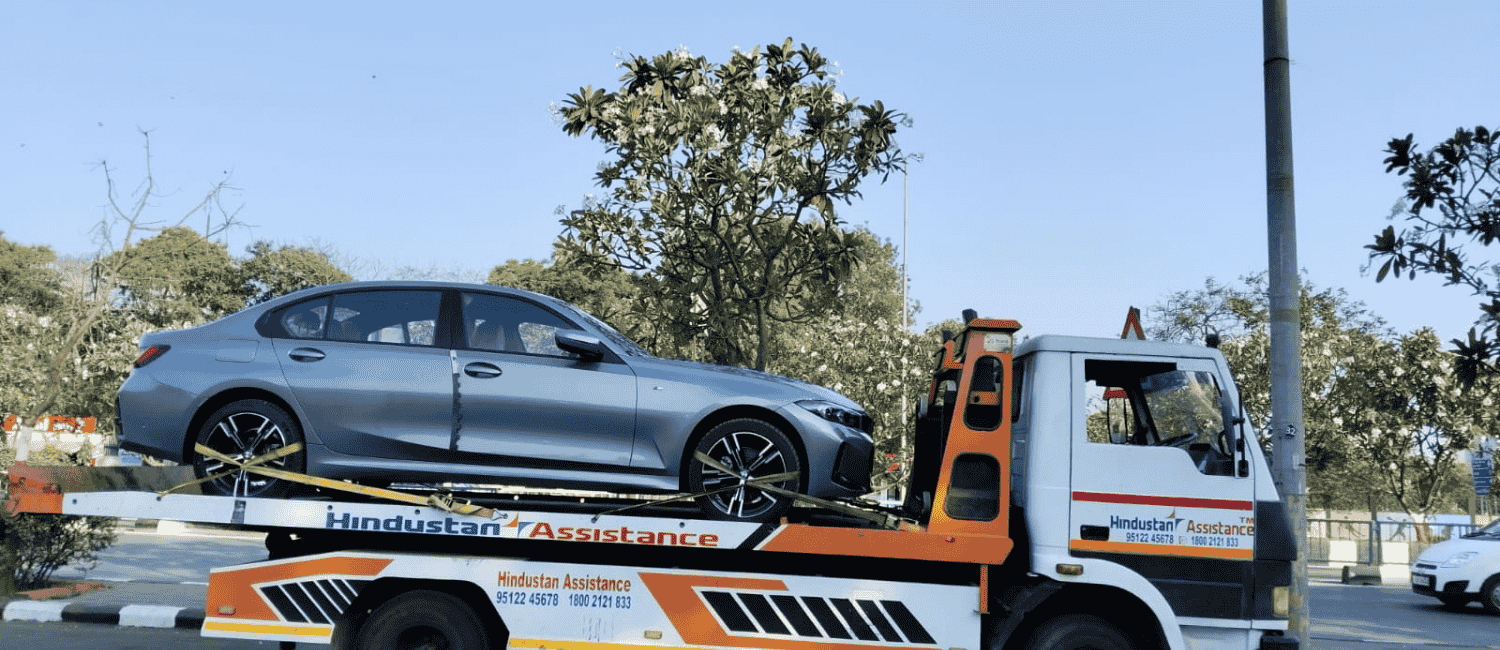 Toyota towing near Navsari