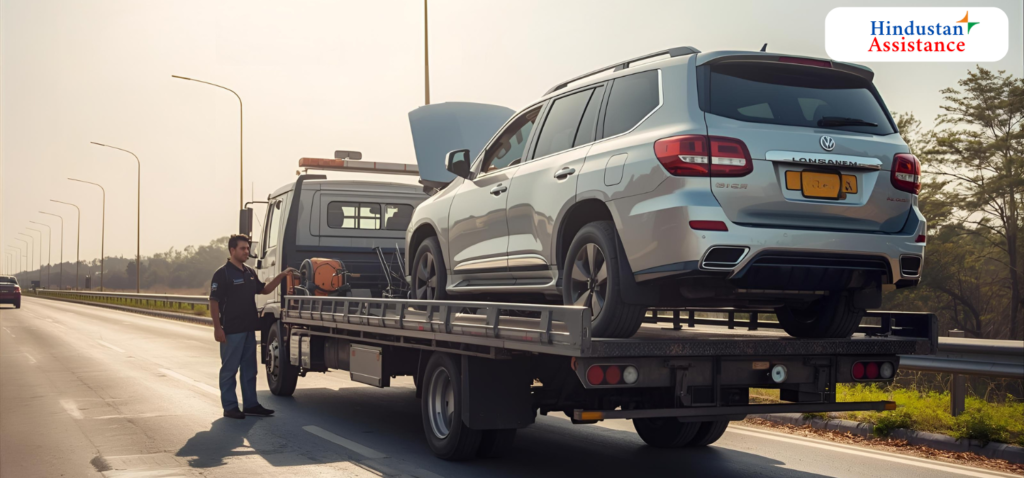 Breakdown towing for SUVs 