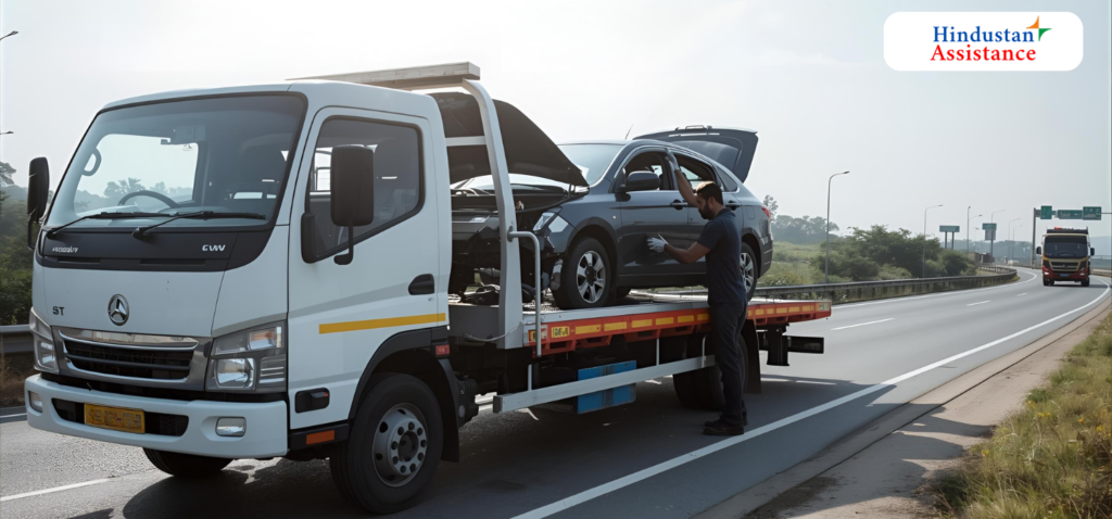 Engine failure towing service 