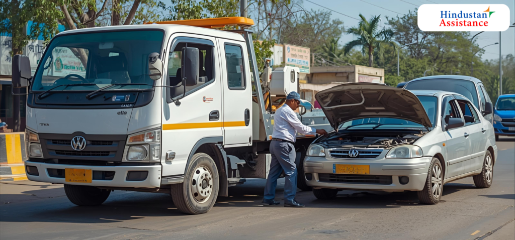 Local towing for vehicle breakdowns 