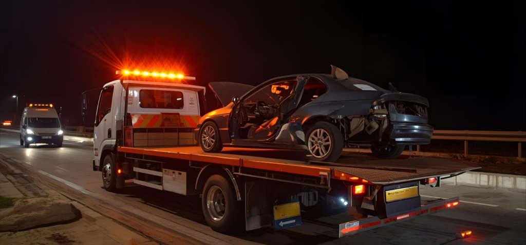 Towing for nighttime breakdowns