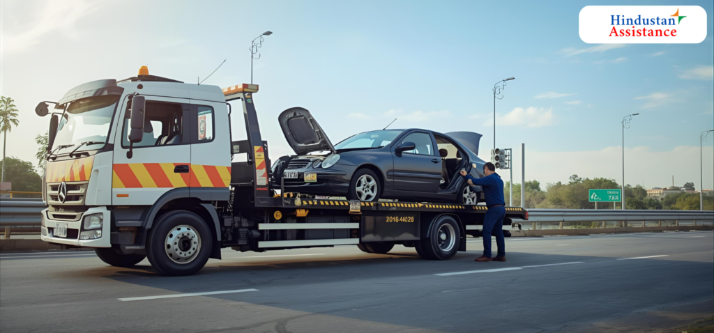 Towing for stalled car 